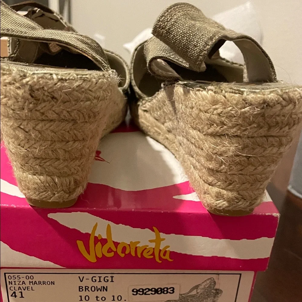 Stylish Olive Green Espadrille Sandals VIDORRETA